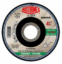 Disco para corte de piedra 4-1/2 Pulg 377 Austromex