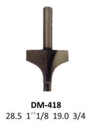 Broca para router corte redondeado 1-1/8 Pulg 418 Micro