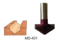 Broca para router corte en V 1 Pulg MD-401 Brocar