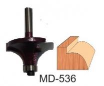 Broca para router corte redondeado 1 Pulg MD-536 Brocar