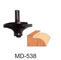 Broca para router corte redondeado 1-1/2 Pulg MD-538 Brocar
