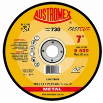 Disco para corte de acero inoxidable 7 Pulg 730 Austromex