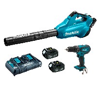 Combo Sopladora DUB362Z - Rotomartillo XPH01Z Makita