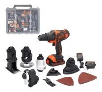 Combo multi herramientas 20V MATRIX BDCDMT1206KITC Black & Decker