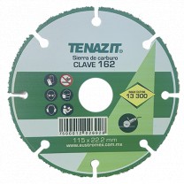 Disco de carburo multiusos 4 1/2 Pulg 162 Austromex