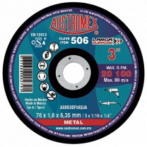 Disco para corte de metal 3 Pulg 506 Austromex