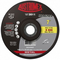 Disco para desbaste de metal 7 Pulg 3811 Austromex