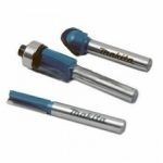 Fresas para router 3 Pz D16461 Makita