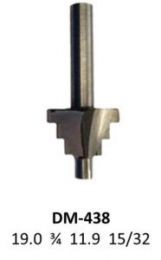 Broca para router corte escalón 3/4 Pulg 438 Micro