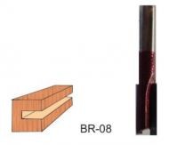 Broca para router corte recto 1/4 Pulg BR08 Brocar