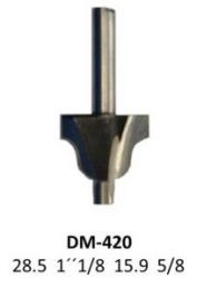 Broca para router corte romana 1-1/8 Pulg 420 Micro