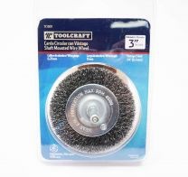 Carda circular con vástago 3 Pulg fino TC1309 Toolcraft