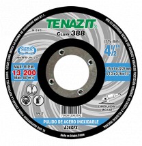 Disco de desbaste para acero inoxidable 4-1/2 Pulg 388 Austromex